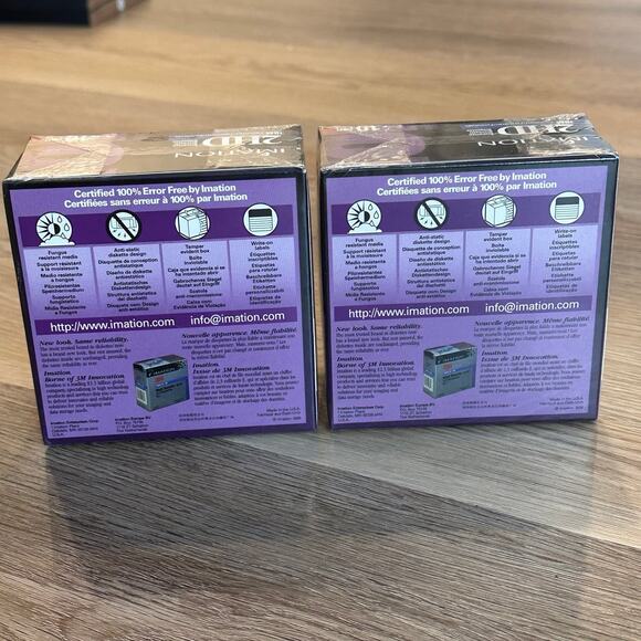 NEW IMATION 3.5"2 Sets Floppy Disks Diskettes 10 Pack IBM Formatted 1.44MB 2HD - Picture 4 of 8